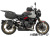 ヘプコ＆ベッカー サイドソフトケースホルダー(キャリア)「C-Bow」Triumph トライデント 800