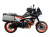 ヘプコ＆ベッカー サイドケースホルダー + Xplorer(Cutout)セット KTM 890 SMT