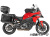 ヘプコ＆ベッカー サイドケースホルダー + Xplorer(Cutout)セット DUCATI ムルティストラーダ V2/S