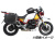 ヘプコ&ベッカー サイドケースホルダー MOTOGUZZI V85 TT