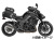 ヘプコ＆ベッカー タンデムシート置換型リアラック「Speedrack EVO」 Kawasaki Z1100 / Z1100 SE