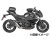 ヘプコ＆ベッカー タンデムシート置換型リアラック「Speedrack EVO」 Kawasaki Z7 ハイブリッド
