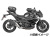 ヘプコ＆ベッカー タンデムシート置換型リアラック「Speedrack EVO」 Kawasaki Z7 ハイブリッド
