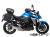 ヘプコ＆ベッカー タンデムシート置換型リアラック「Speedrack EVO」 Suzuki GSX-S 1000