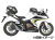 ヘプコ＆ベッカー タンデムシート置換型リアラック「Speedrack EVO」 HONDA CB400R