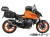 ヘプコ＆ベッカー KTM 990 DUKE/R カスタムパーツ 搭載イメージ