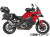 ヘプコ＆ベッカー リアキャリア Smartrack / スマートラック DUCATI ムルティストラーダ V2/S