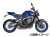 ギルズツーリング アジャスタブルバックステップ AS31GT3 YAMAHA MT09 / MT09SP ('24-)