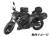 SUZUKI用 ヘプコ＆ベッカー ホルダー+バックセット　C-Bow + StreetNEO / Royster / Orbit