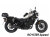 ヘプコ＆ベッカー ツーリングセット ホルダーC-Bow + バックセット HONDA CMX500 Rebel / Rebel250