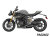P&A International Extender Fender / エクステンダーフェンダー SpeedTriple 1200RS