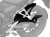 P&A International インナーリアフェンダー HONDA NX400