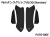 P&A Tank Grip BLOQ Standard CB650R ('19-) / CBR650R ('19-)