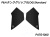 P&A Tank Grip BLOQ Standard Tiger 1200 ('12-'21)