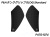 P&A Tank Grip BLOQ Standard Tracer 9 ('21-) / Tracer 9 GT ('21-)