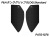 P&A Tank Grip BLOQ Standard XSR 900 ('22-)