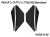 P&A Tank Grip BLOQ Standard GSX-R125 ('17-)