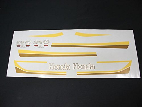 エイプ５０ ＦＸタイプ専用 タイガーカラー ラインステッカーセット