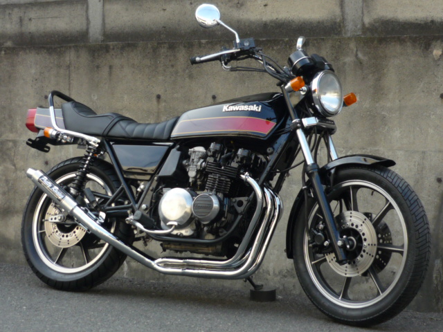 Z400FX E4 分割式 50.8π (流) マフラー