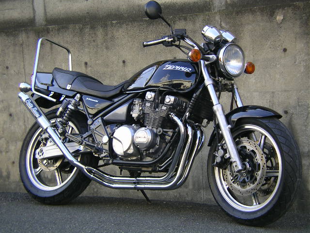 ゼファー４００/Χ 分割式 42.7π (改) マフラー