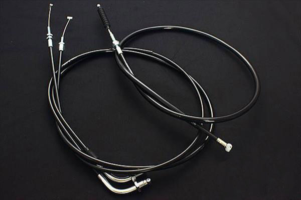 ＣＢ２５０/４００ T/N ワイヤーセット ブラック １０ｃｍ ロング