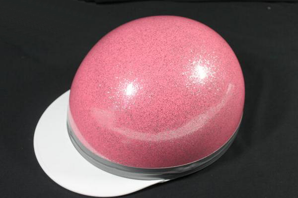 ドリーム製　コルクハンキャップ/ヘルメット メタルピンク