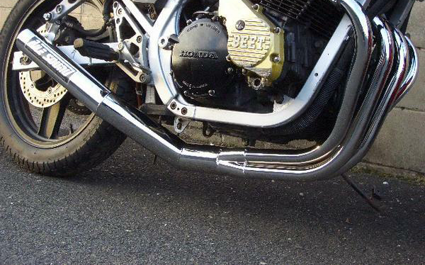 ＣＢＲ４００Ｆ　エルサウンド ショート メッキ