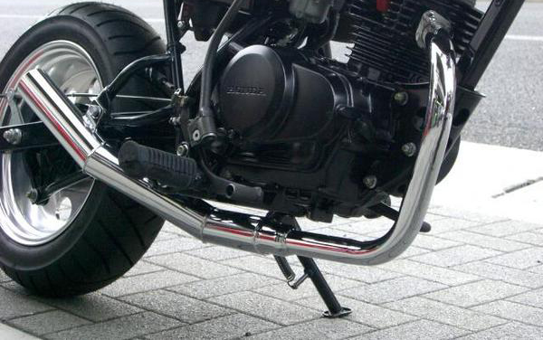 ＡＰＥ５０　エルサウンド　ショート管 メッキ エイプ５０