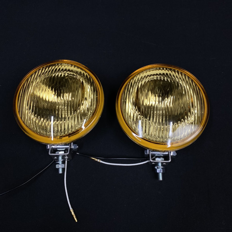 デュアルカウル用 ライト イエロー/メッキ　2個セット