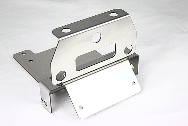 ゼファー４００Ｘ　ステンレス フェンダーレス キット