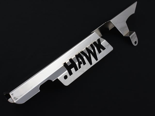 ＣＢ２５０Ｔ/４００Ｔ　ロゴイリ　メッキチェーンケース　ロゴ入り　ＨＡＷＫ