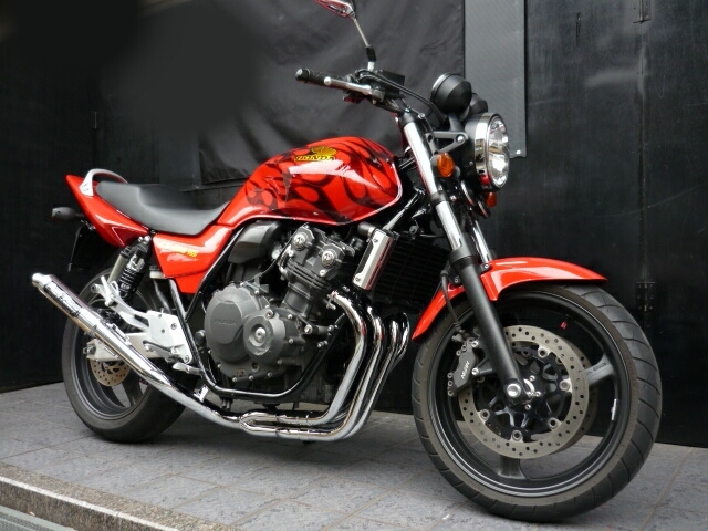 CB400SF REVO NC42 分割式 50.8π (流) マフラー