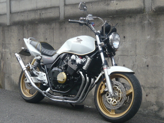 CB400SF VTEC NC39 分割式 42.7π (改) マフラー