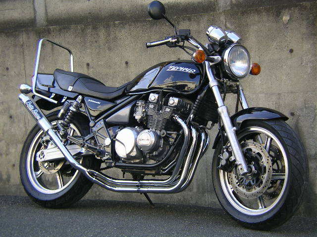ゼファー４００/Χ 分割式 42.7π (改) マフラー