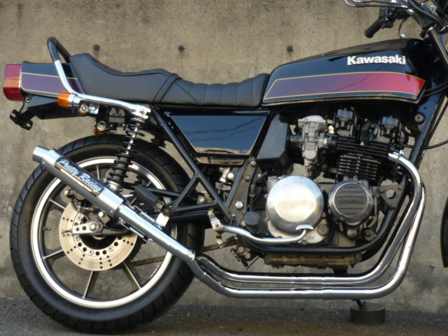 Z400FX E1～E3 分割式 42.7π (改) マフラー