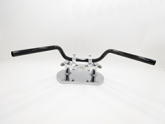 悪乗りUPハンドル 10ｃｍ ブラックメッキタイプ