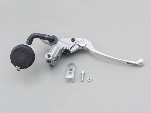 ニッシン ブレーキマスターシリンダー横型 ５／８インチ シルバー／バフクリア