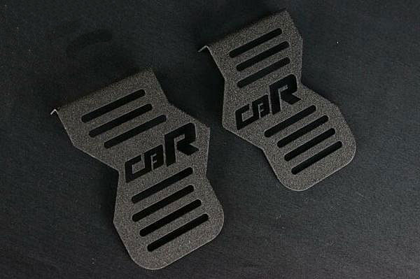 ＣＢＲ４００Ｆ ロゴイリ ちぢみ塗装 キャブサイド カバー(ブラック)