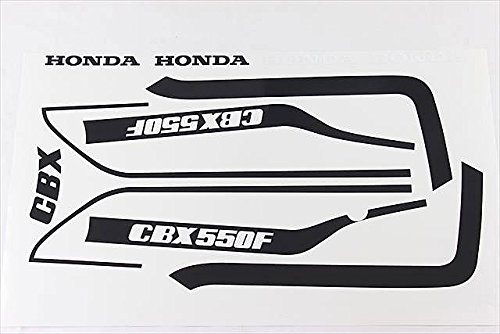 CBX550F 1型タイプ ラインステッカーセット（赤/白タイプ ）