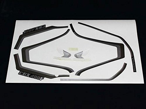 CBX400F2型 ラインステッカーセット（赤/黒用）