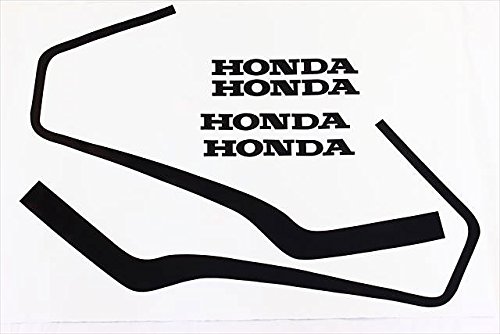 ＣＢＸ４００Ｆ/５５０Ｆ インテグラ用 フロントカウル ラインステッカー（赤/白用）