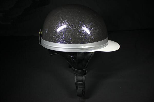 ドリーム製　コルクハンキャップ/ヘルメット メタルブラック