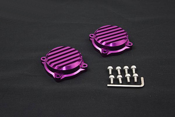 ゼファー400/χ ビレット キャブレター トップ カバー パープル