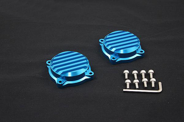 ゼファー400/χ ビレット キャブレター トップ カバー ブルー