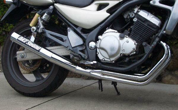 バリオス250用　メッキパーツ バリオス2 エルサウンド ショート メッキ