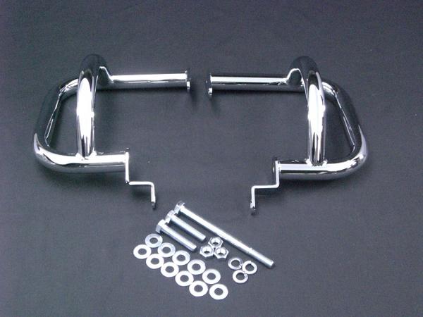 プリティーレーシング ＧＳ４００ メッキ エンジンガード