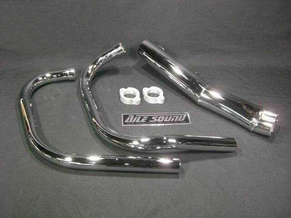 GS400 エルサウンド NOISE マフラー メッキ