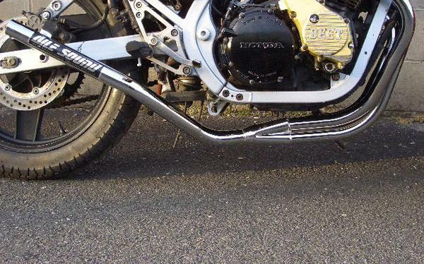 中古 CBX400F CBR400F メッキエキ32パイ管