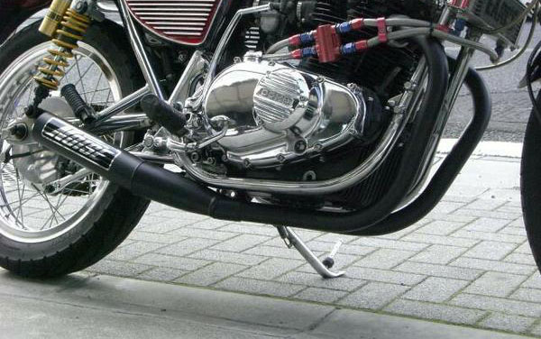 ＧＳ４００　エルサウンド　ＮＯＩＳＥ　マフラー ブラック