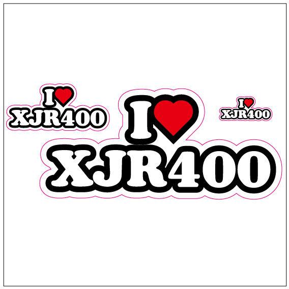 アイラブ　バイク ステッカー